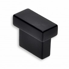 knop/greep 16mm boormaat zwart