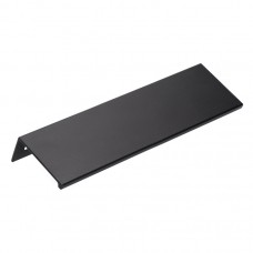 meubelgreeplijst zwart aluminium 145mm (boormaat 128mm)