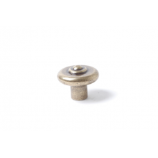 Staalknop rond 35mm brons